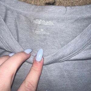 Wild Fable Light Gray Tee